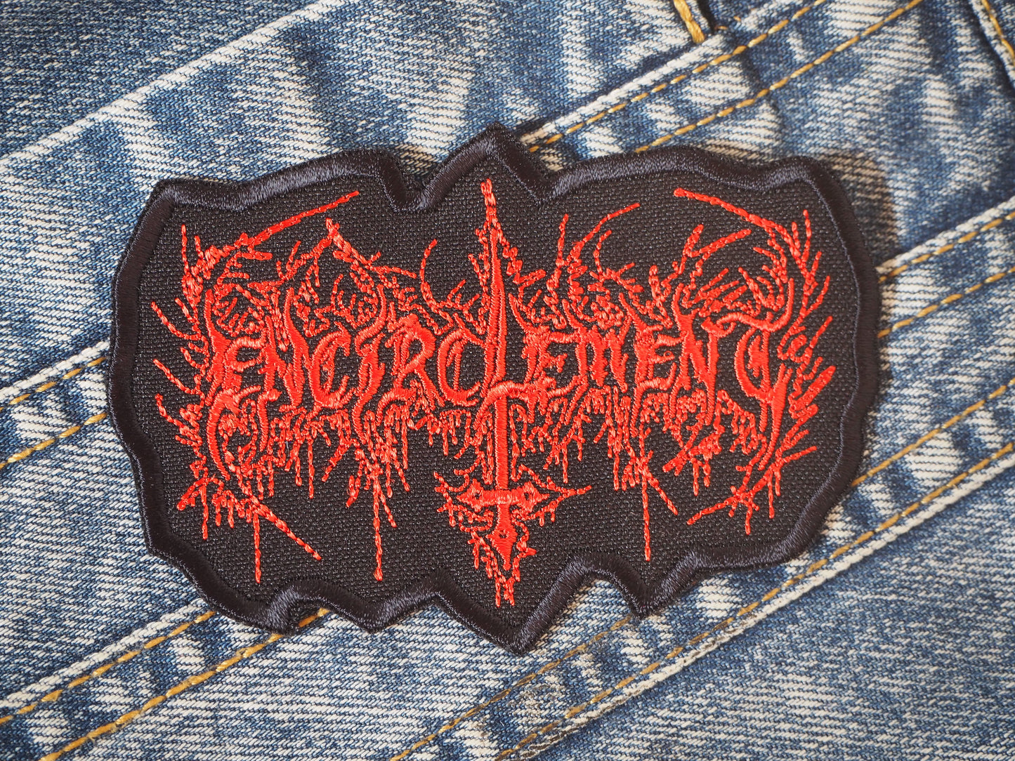 Goat Black Thrash Death Metal Embroidered Patches