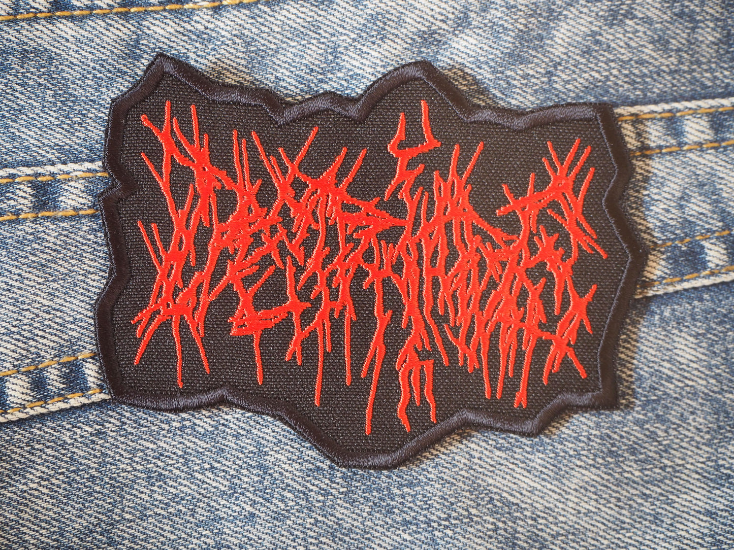 Goat Black Thrash Death Metal Embroidered Patches
