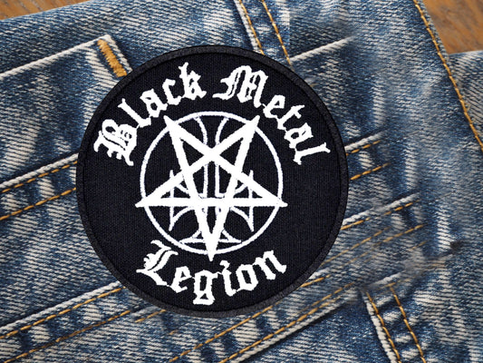 Black Metal Legion Embroidered patch