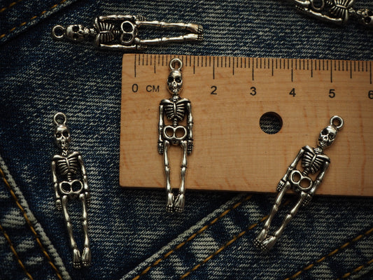 Skeleton Metal Pendant