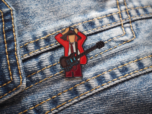 Heavy Metal Enamel Metal Pin