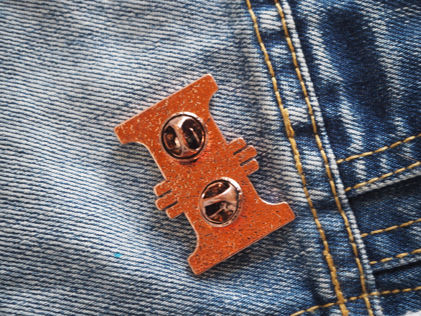 Skeleton Adeptus Enamel Metal Pin