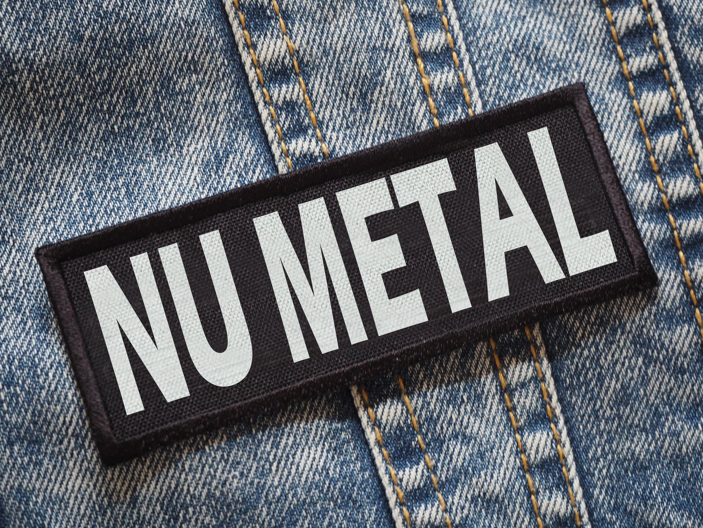 Nu Metal Embroidered patch