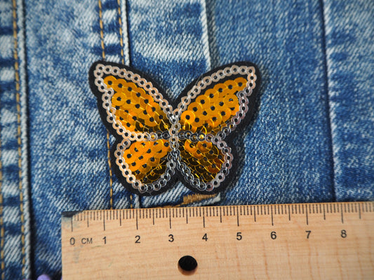 Butterfly Golden  mini patch