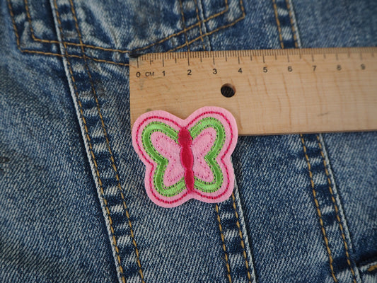 Butterfly Pink mini patch