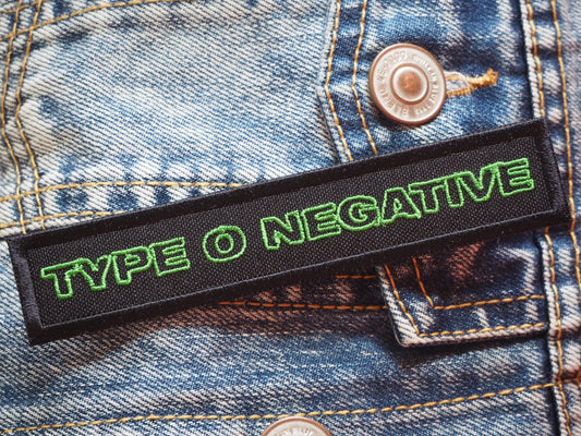 Type O' Negative Embroidered Patch