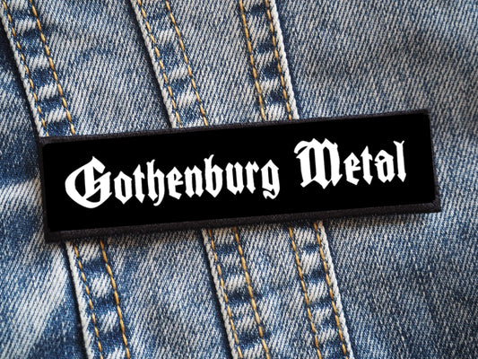 Gothenburg Metal Patch