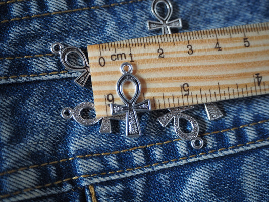 Ankh Gothic Symbol Metal Pendant