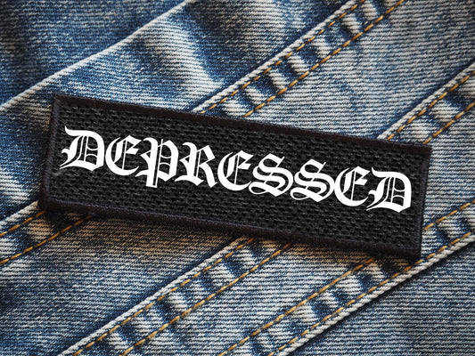 DEPRESSED Patch