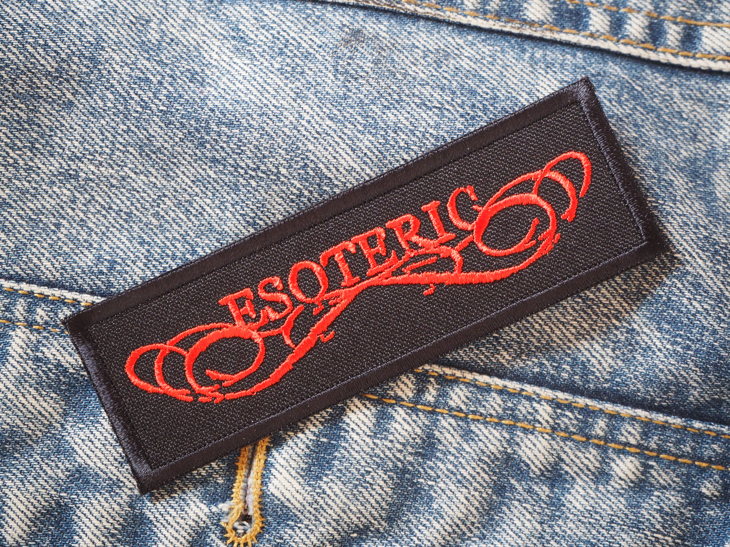 Doom Metal ESOTHERlC Embroidered Patch