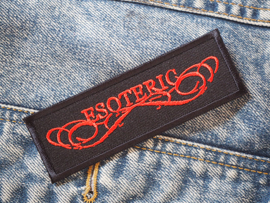 Doom Metal ESOTERlC Embroidered Patch
