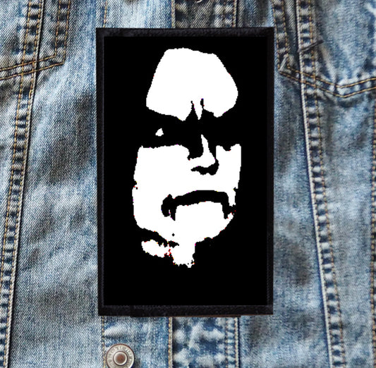 Norwegian Black Metal Icon Embroidered Patch