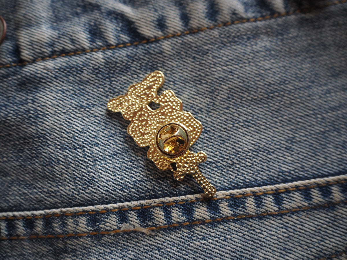 Medieval Fantasy Sword Enamel Metal Pin