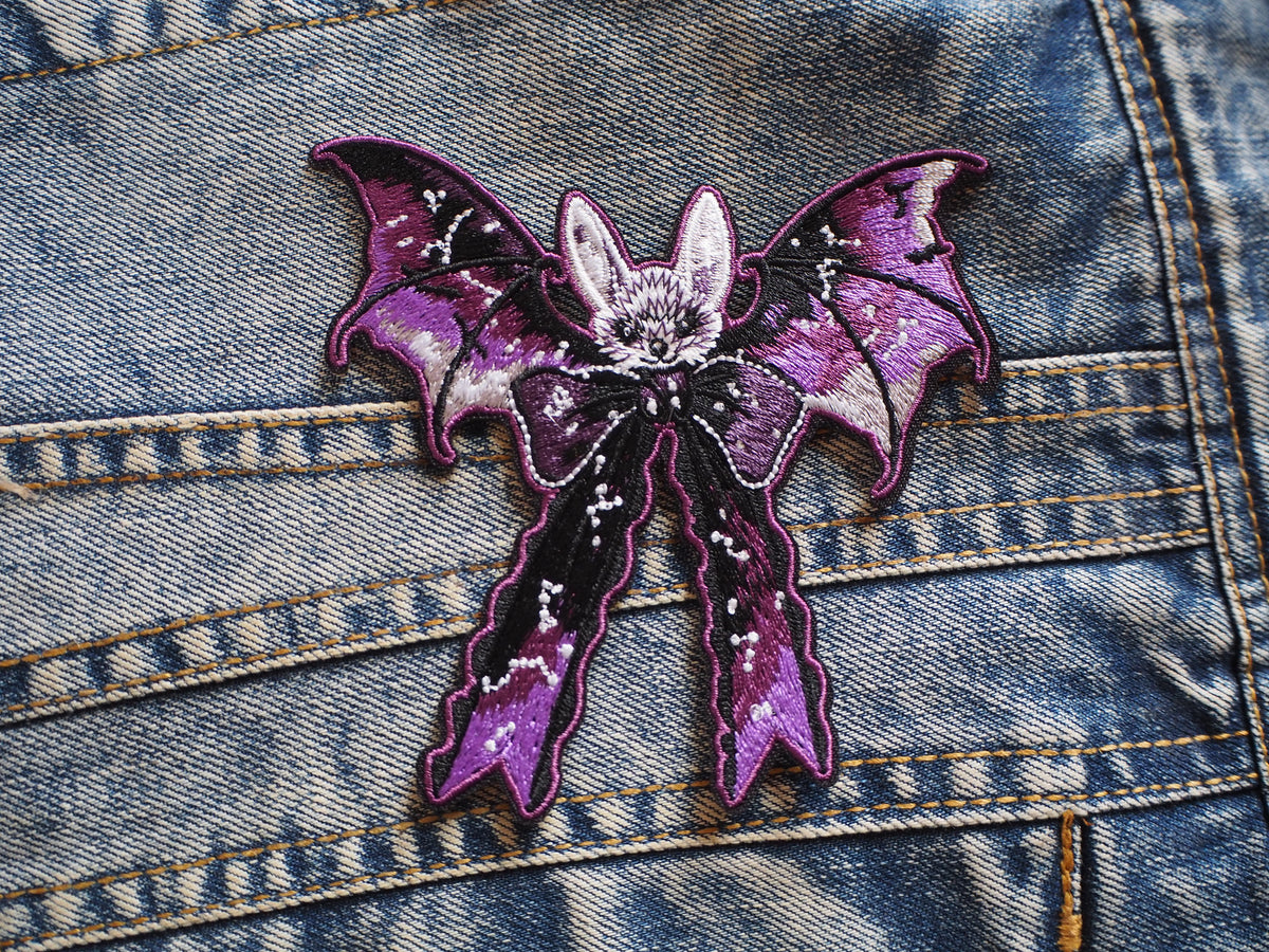 Gothic Vampyric Mystic Embroidered Patch