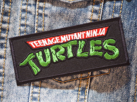 TMNT 8-BIt Game Inspired Patch