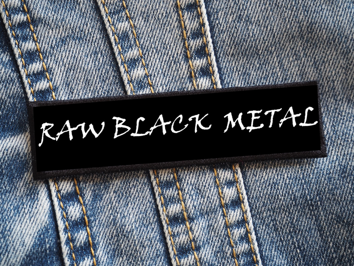 Raw Black Metal Patch