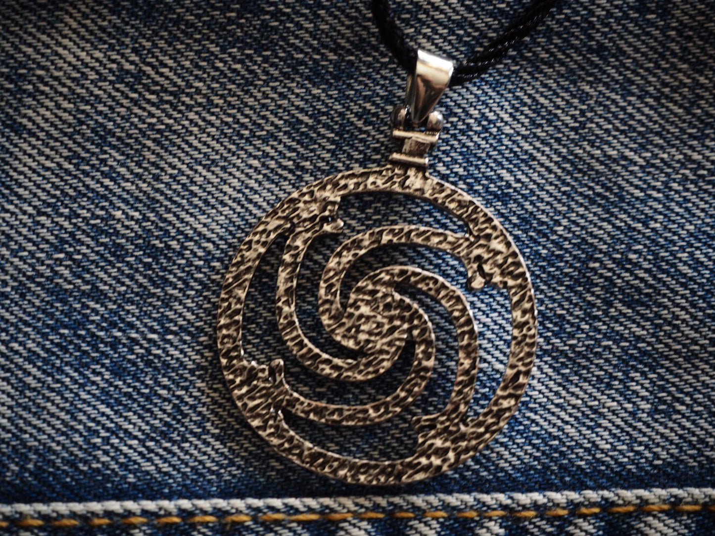 The Serpent Cult Metal Pendant