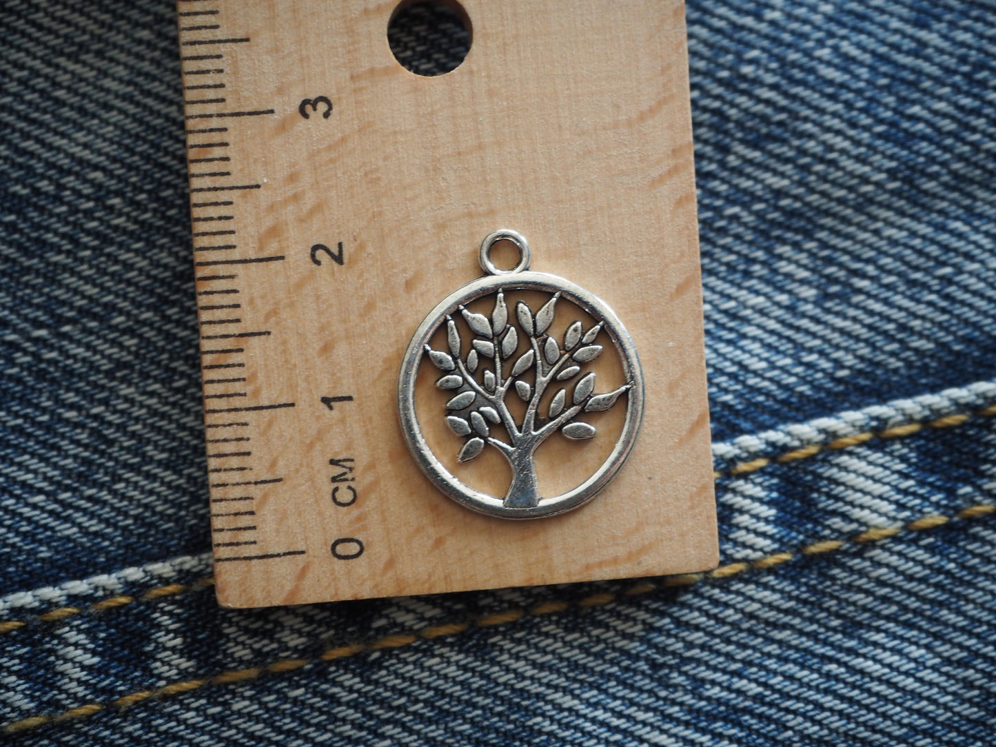 White Tree Of Gondor LOTR Mini Metal Pendant