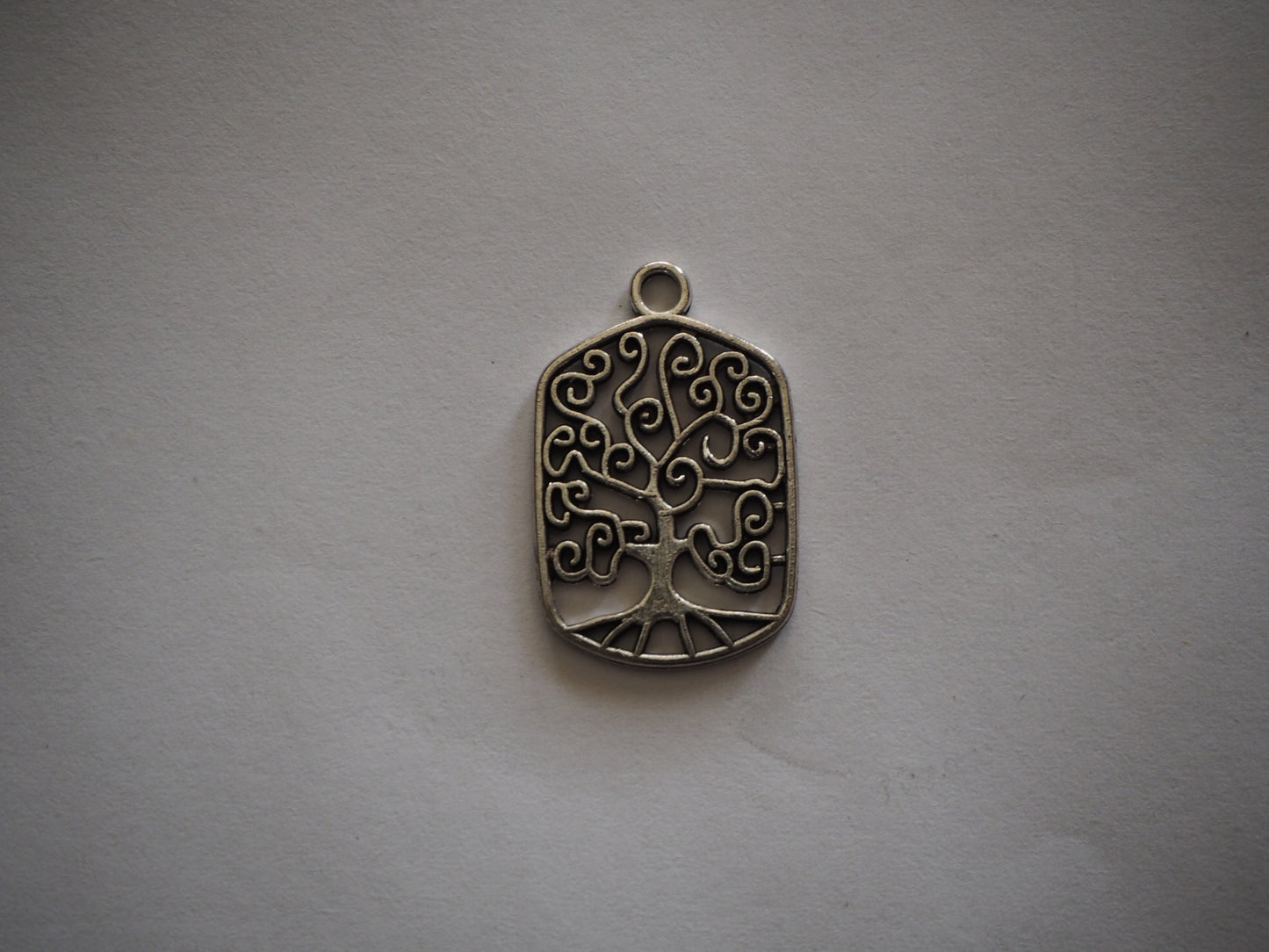 White Tree Of Gondor LOTR Yggdrasil Mini Metal Pendant