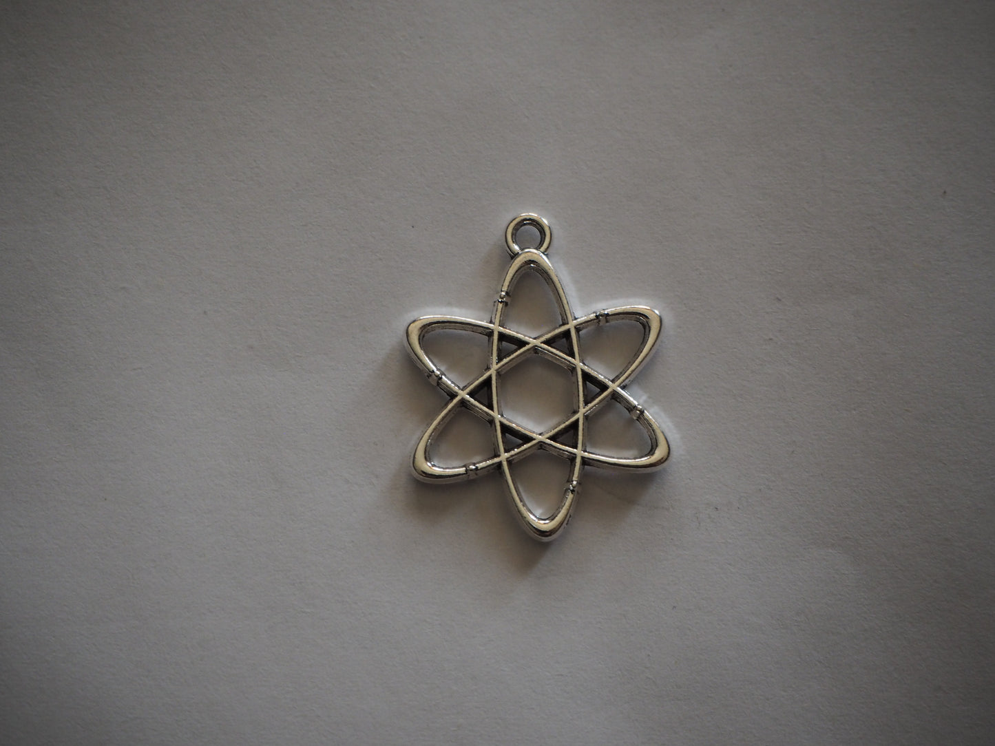 Atom Universe Metal Pendant