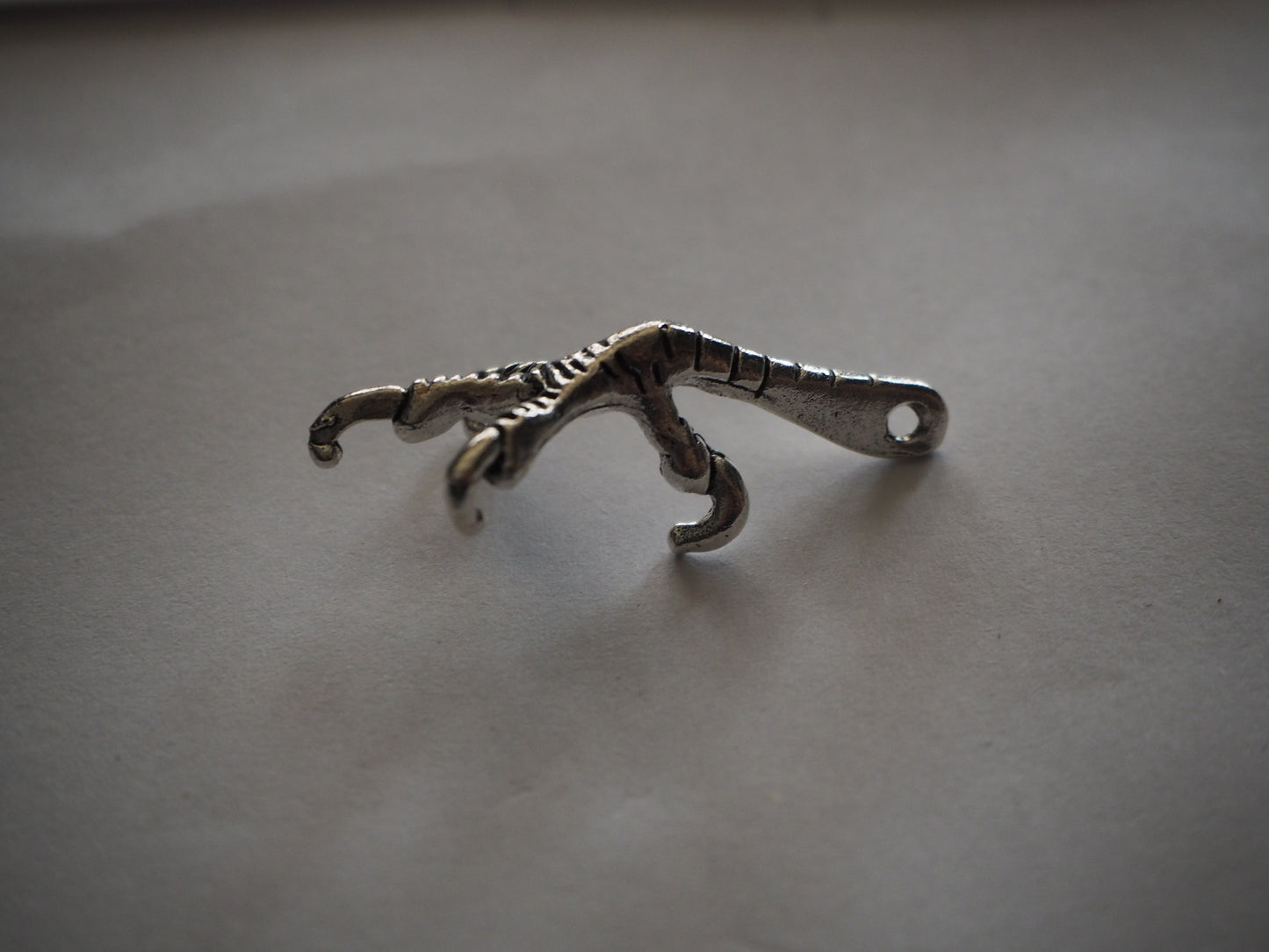 Occult Magick Claw Mini Metal Pendant