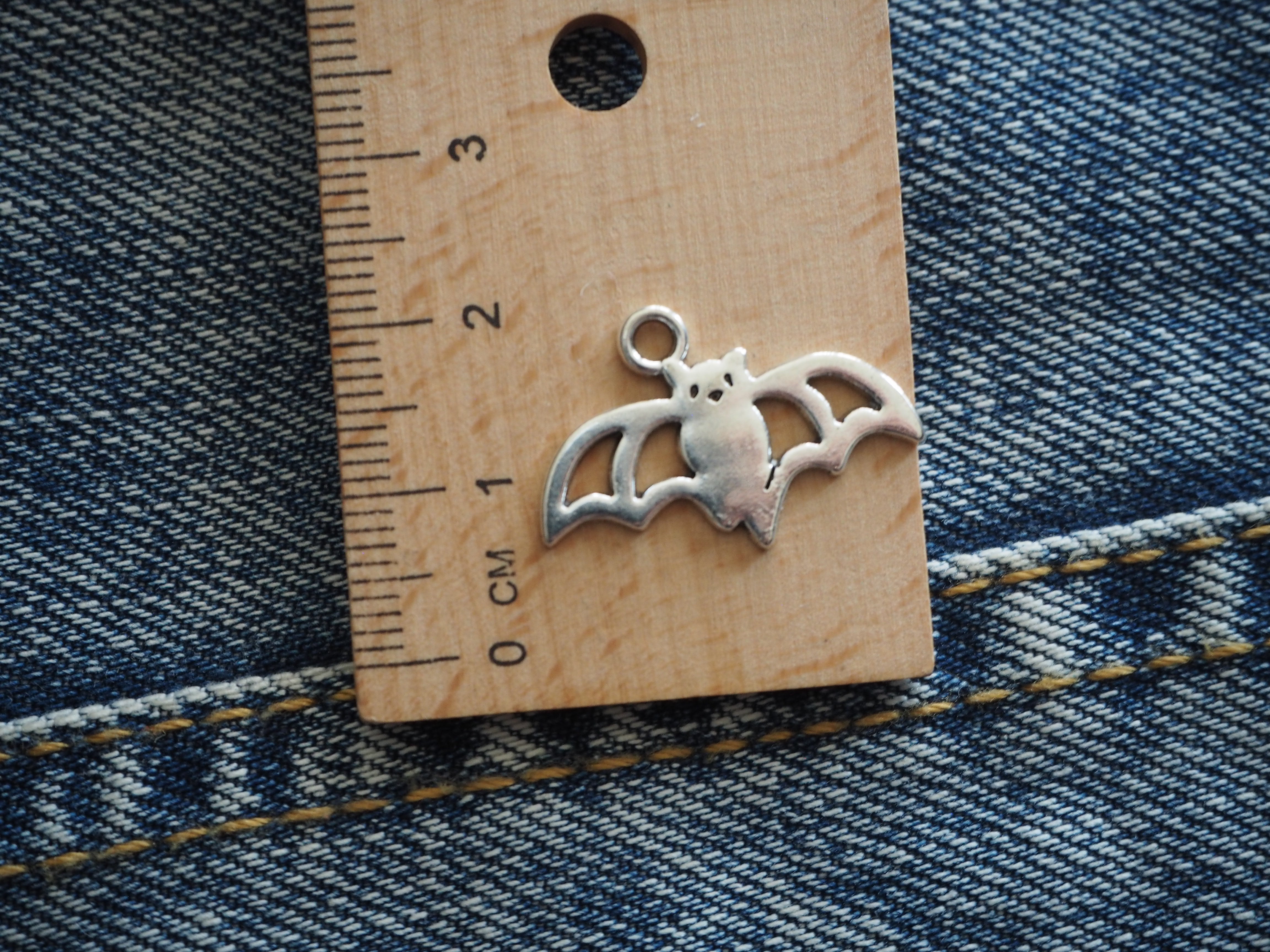 Bat Dungeon Vampyric Bat Dungeon Synth Mini Metal Pendant – IngridPatches