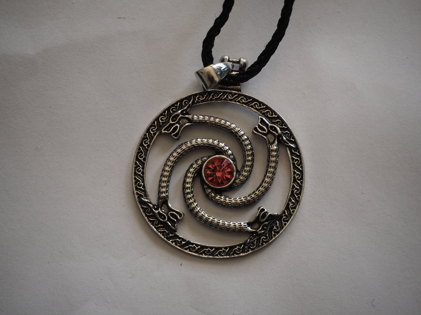 The Serpent Cult Metal Pendant