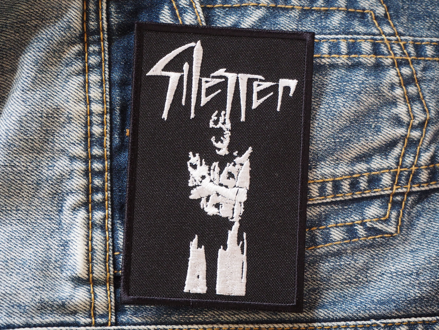 Silencer dsbm Black Metal Embroidered Patch