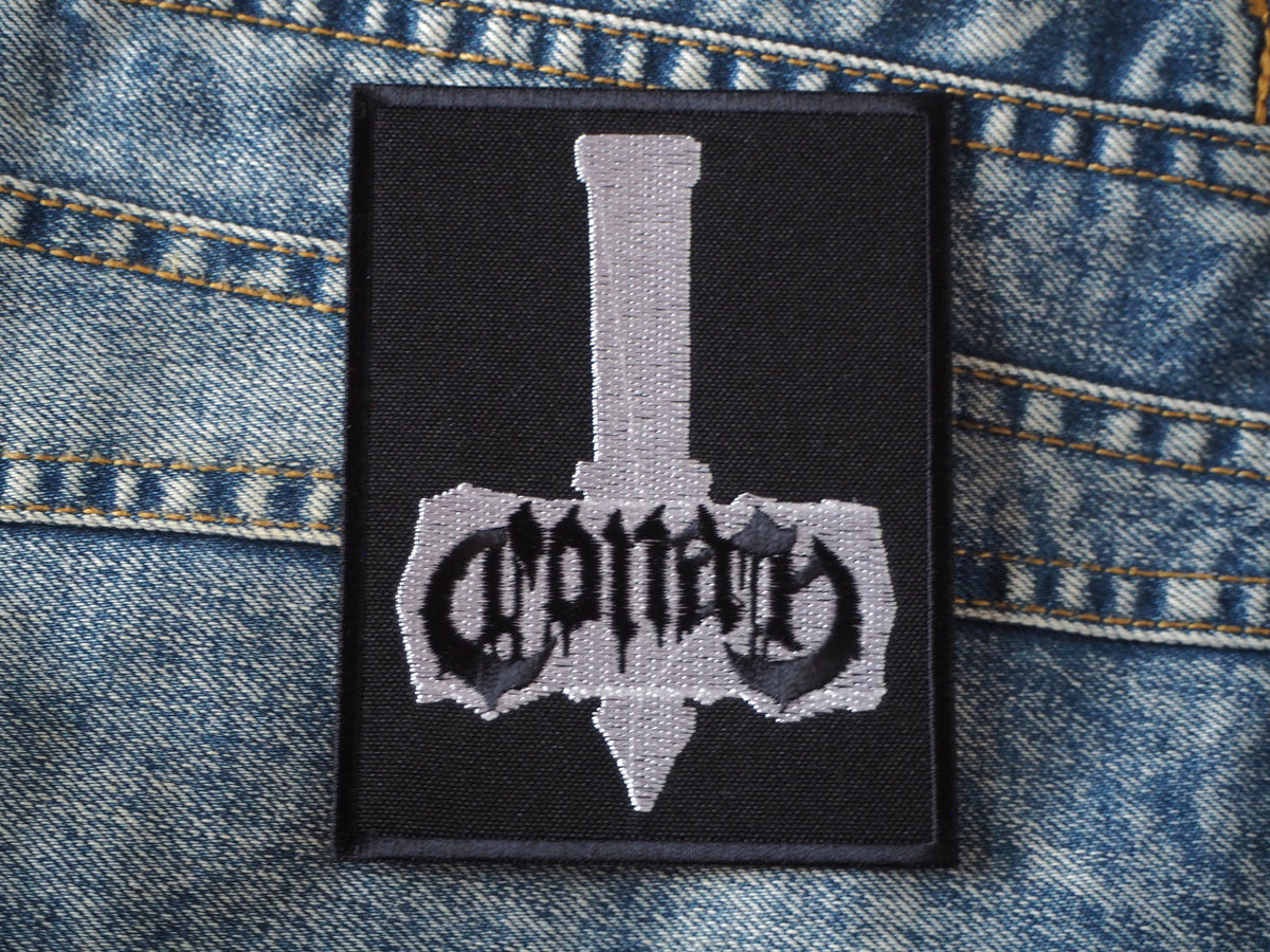 Conan Doom Metal Embroidered Patch