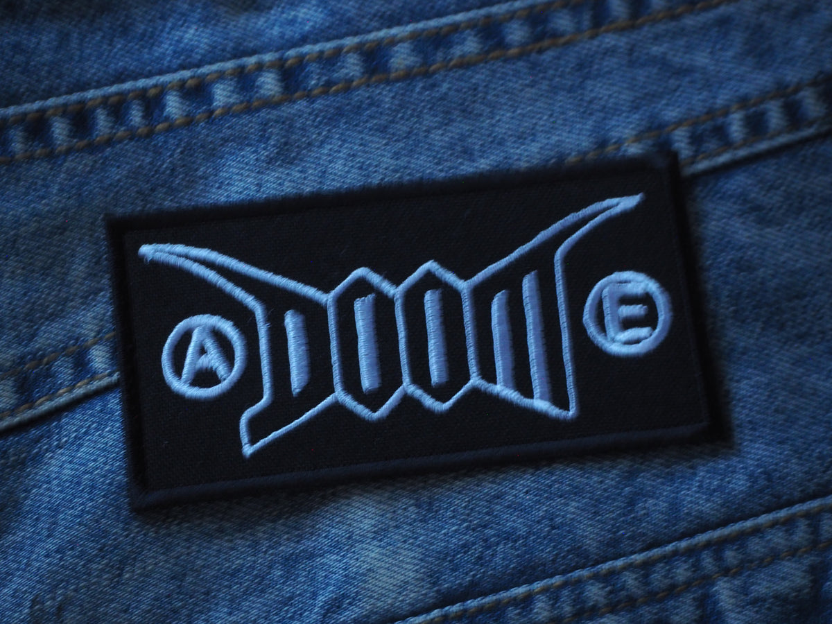 Doom Punk Metal Embroidered Patch
