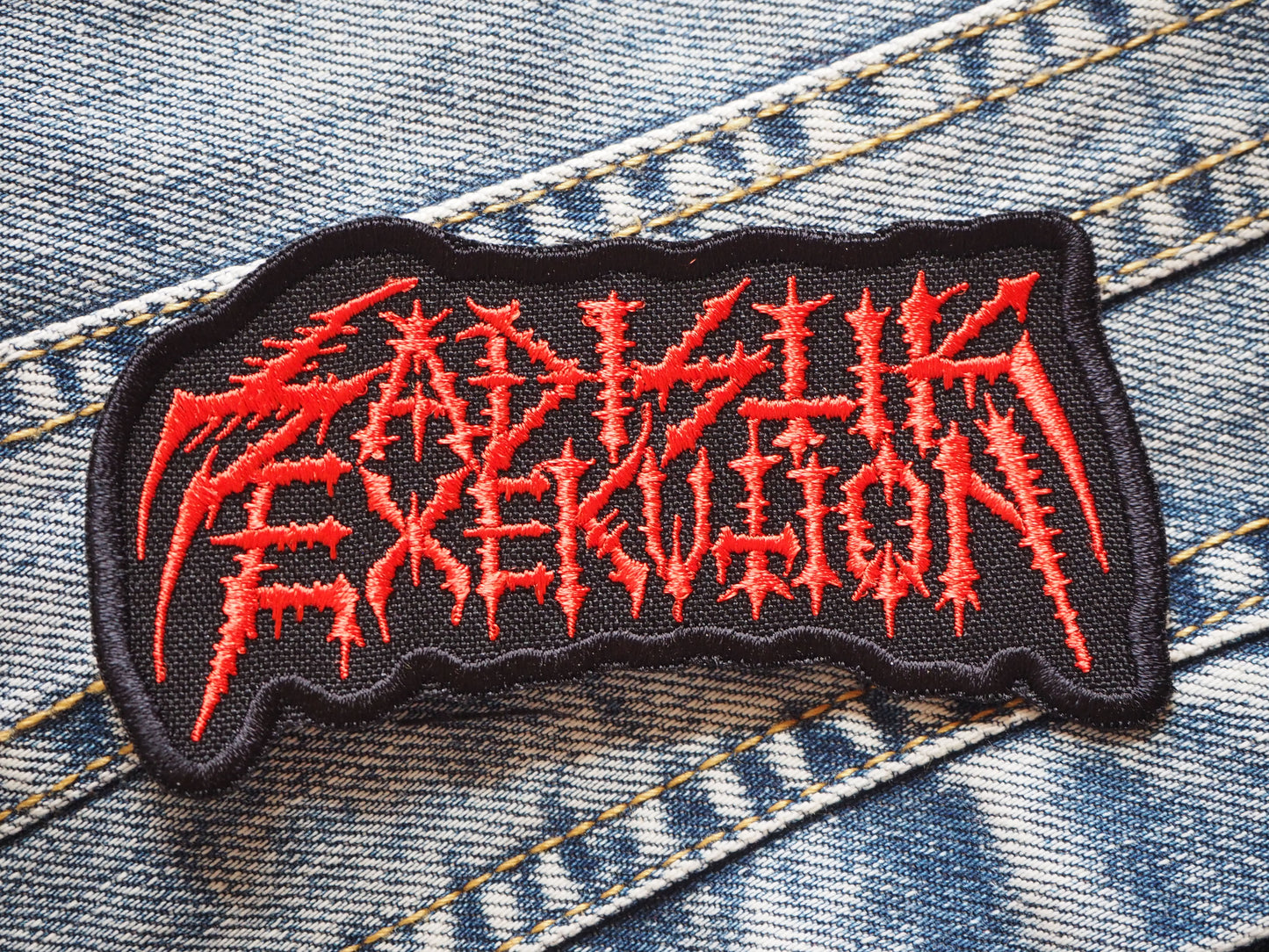 Goat Black Thrash Death Metal Embroidered Patches