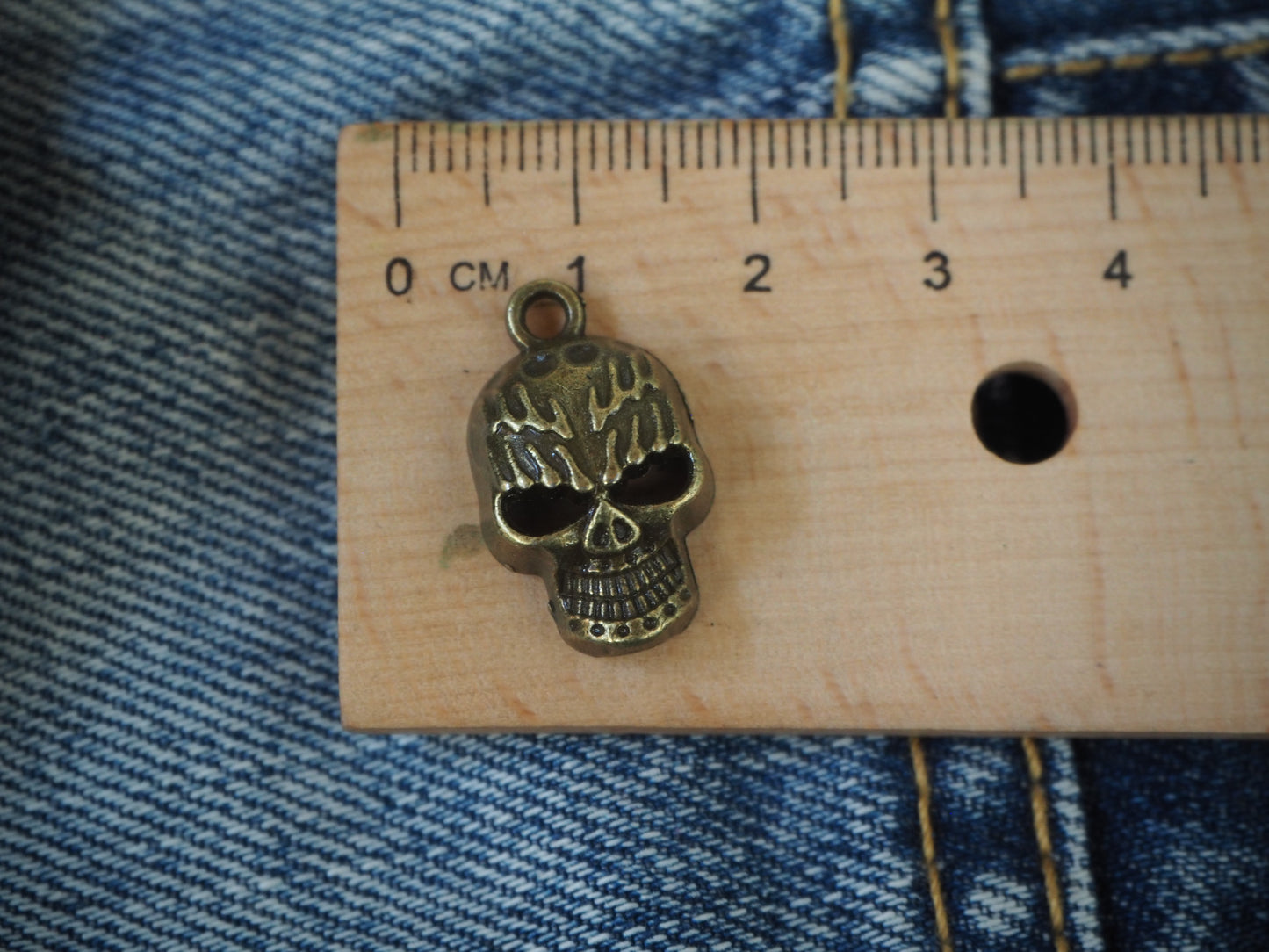 Skull Metal Pendant