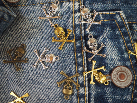 Skull Mini Metal Pendant