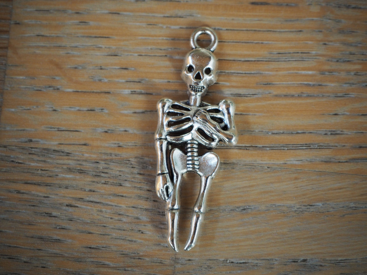 Skeleton metal pendant