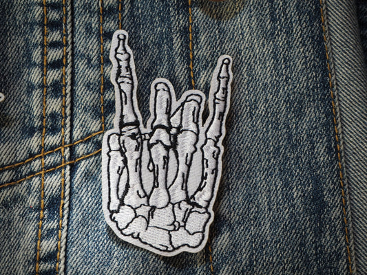 Heavy Metal symbol patch