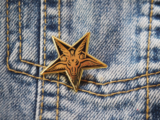 Pentagram pin