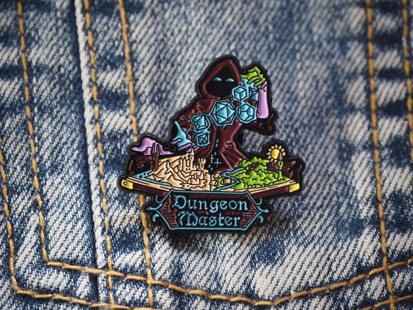 Dungeon Master pin