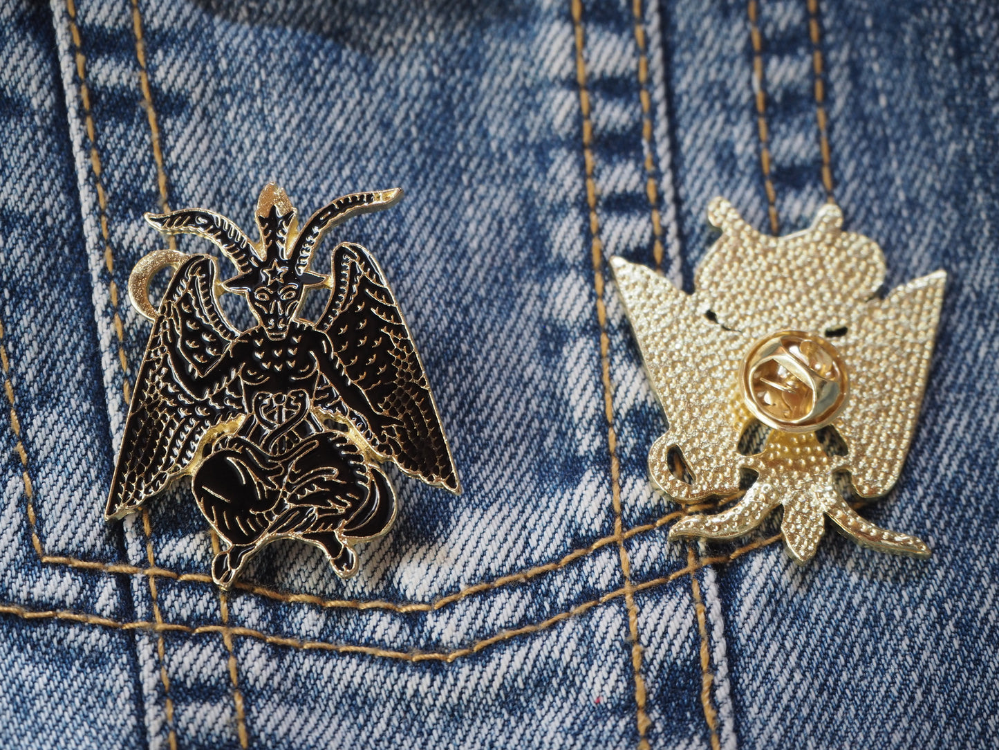 Baphomet pin