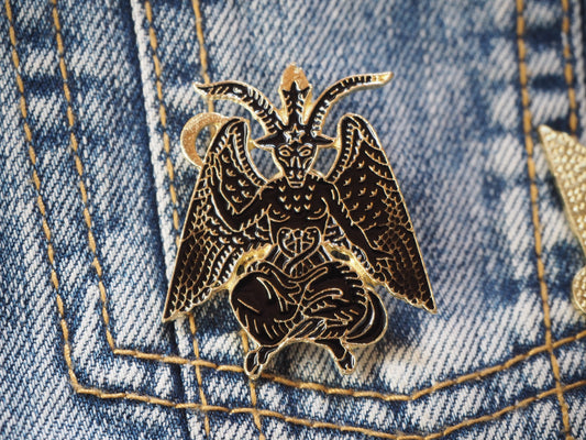 Baphomet pin