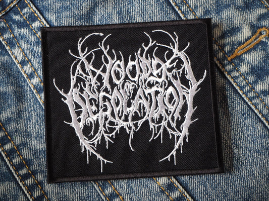 Woods Of Desolation Black Metal Embroidered Patch