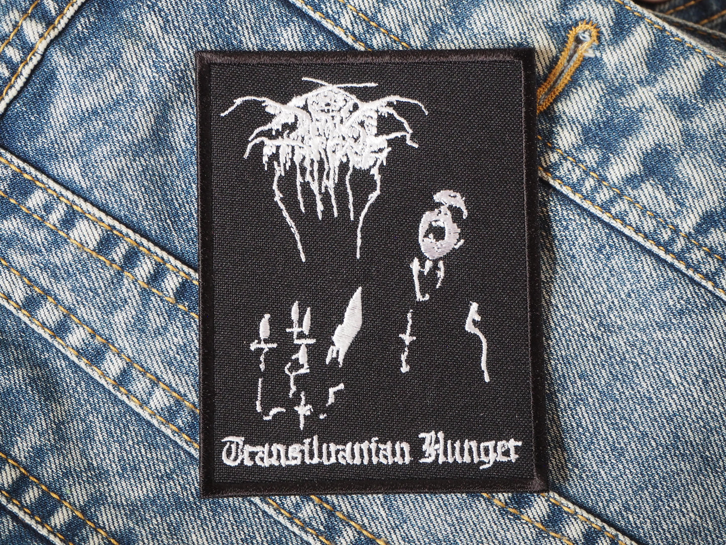 Embroidered Norwegian Black Metal Patch