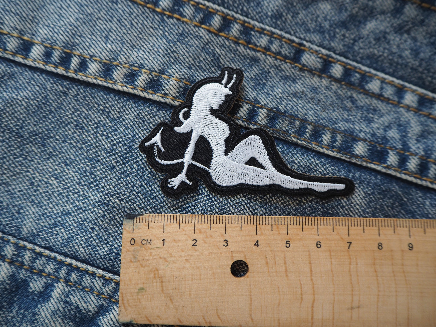 DEVIL GIRL Embroidered patch