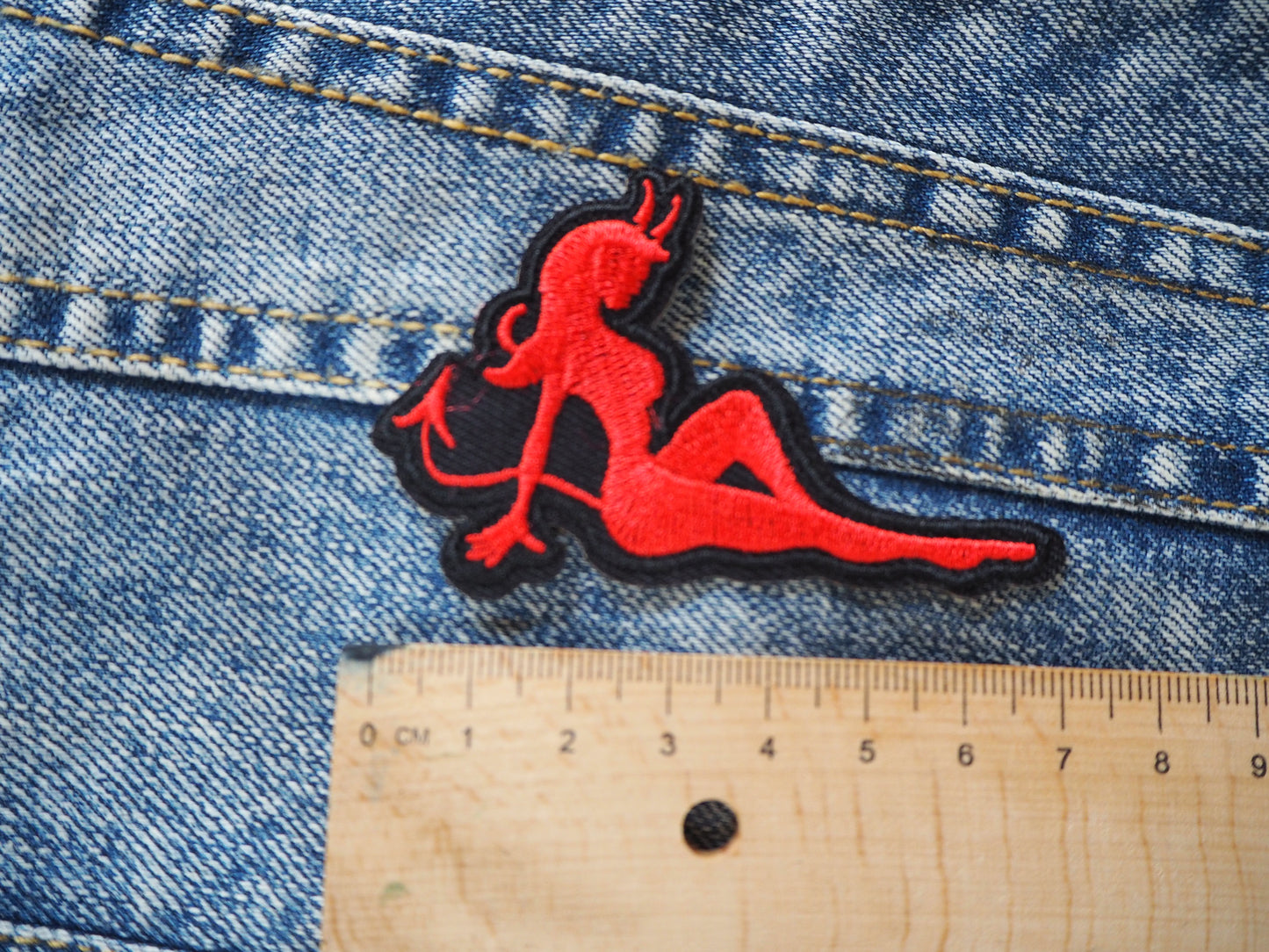 DEVIL GIRL Embroidered patch