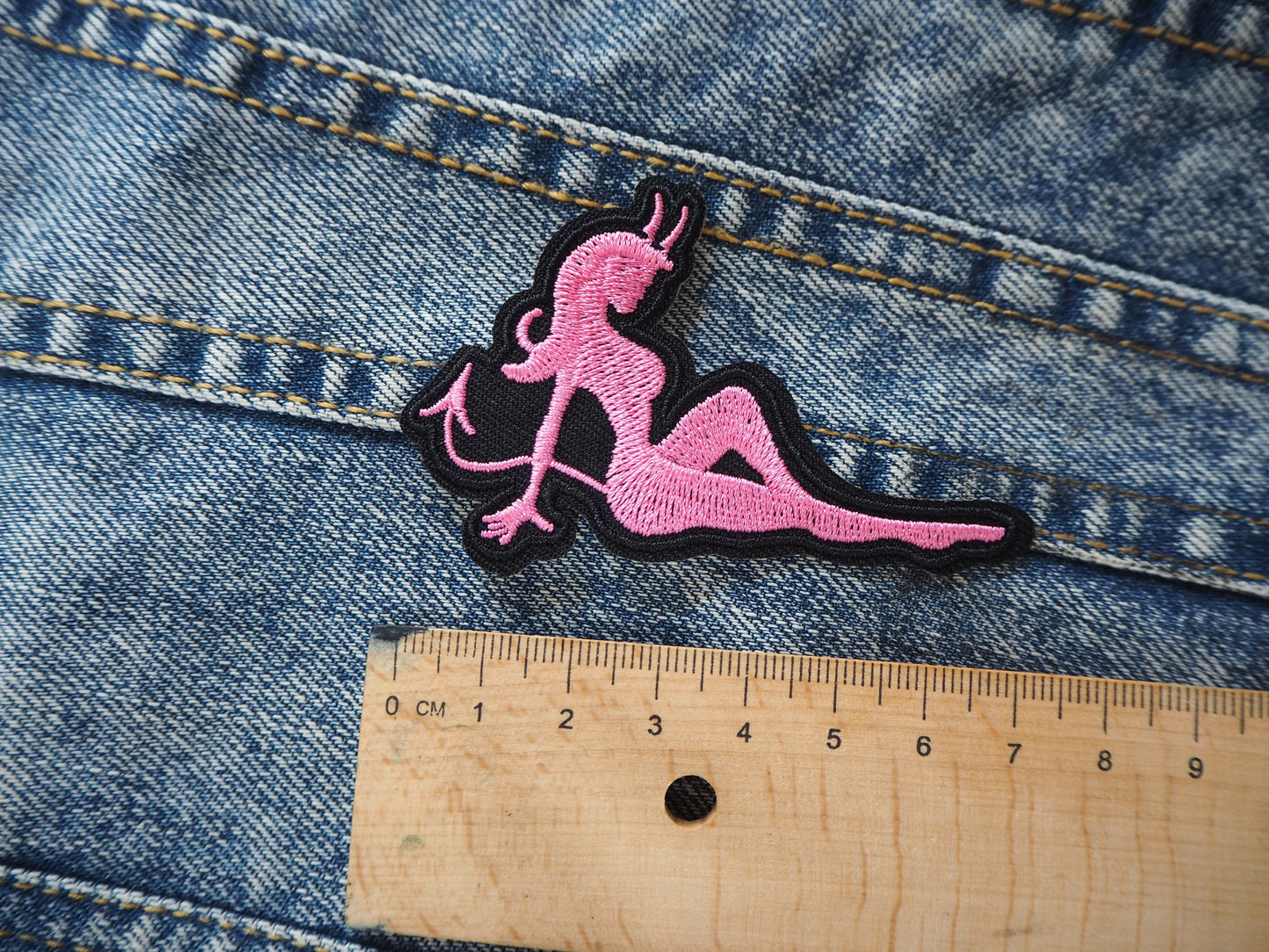 DEVIL GIRL Embroidered patch