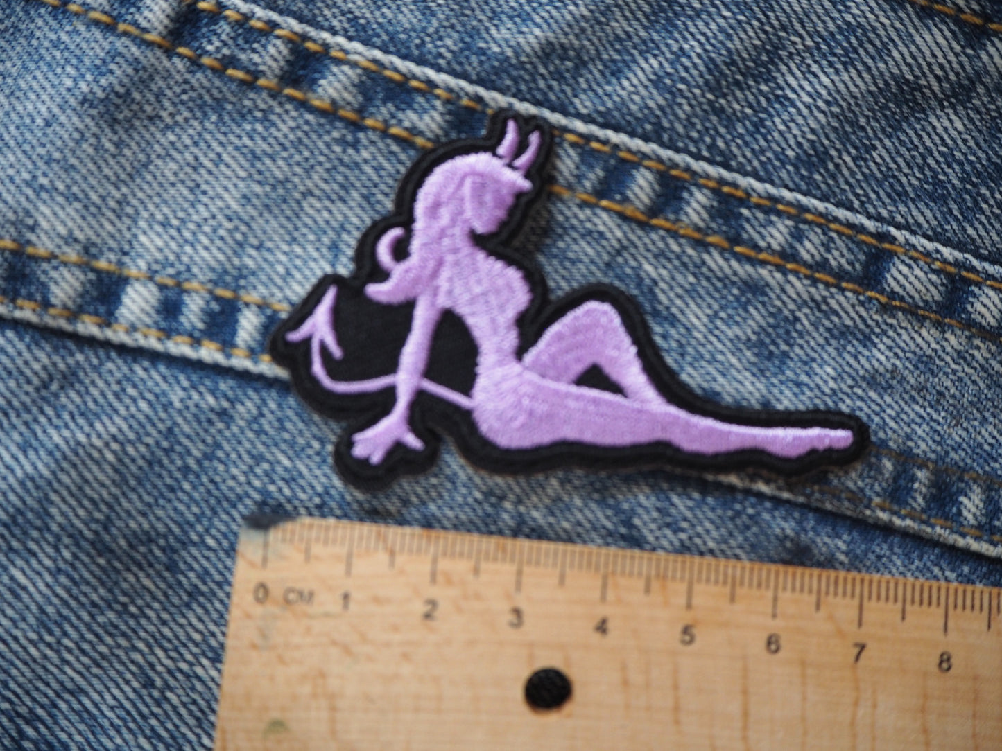 DEVIL GIRL Embroidered patch