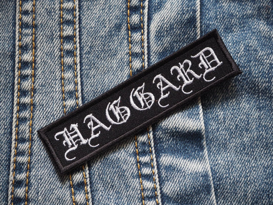 Haggard Patch Embroidered