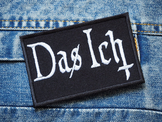 Das Ich Patch Embroidered