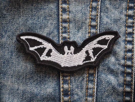 Vampire Bat Embroidered Patch