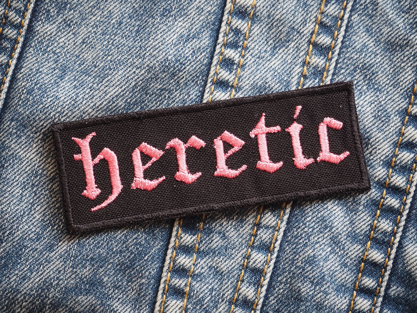 Heretic Embroidered Patch