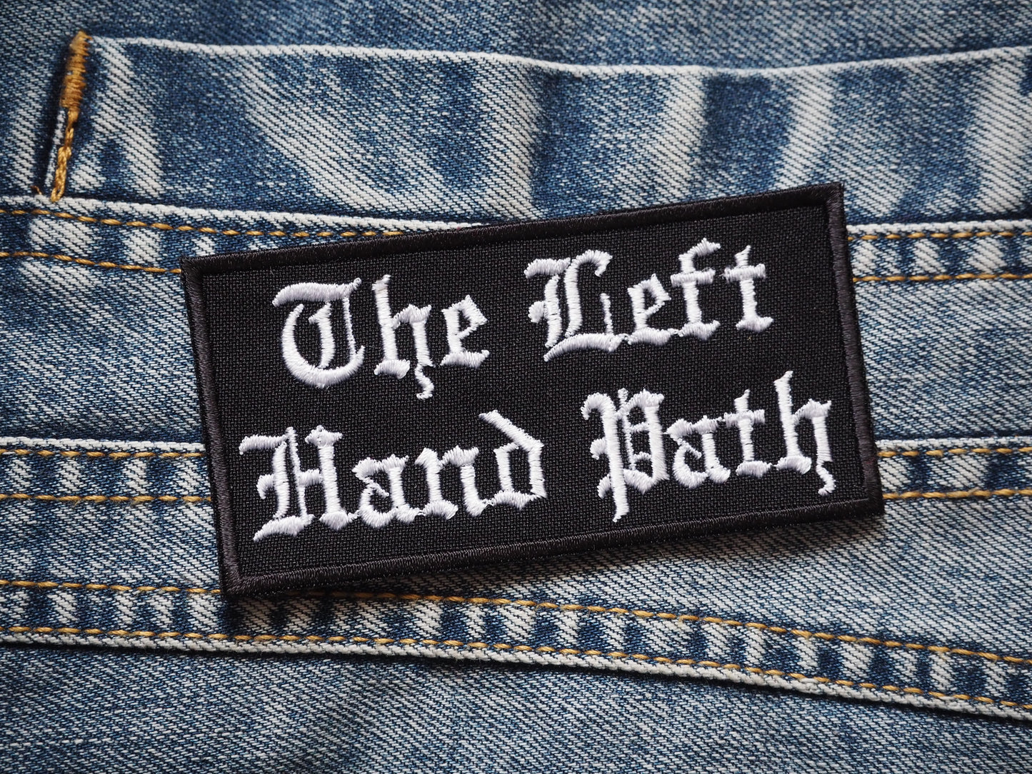 The Left Hand Path Embroidered Patch